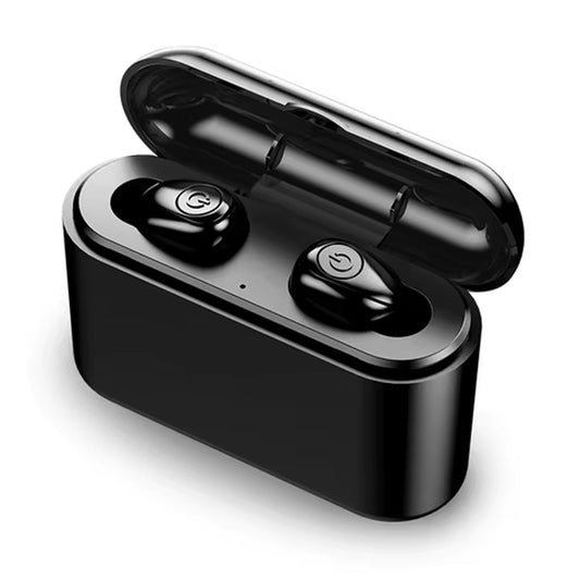 X8 TWS Wireless Bluetooth Earphones Earbuds 5D Stereo Mini Invisible TWS in Ear Waterproof Handfrees Headset with Charging Box