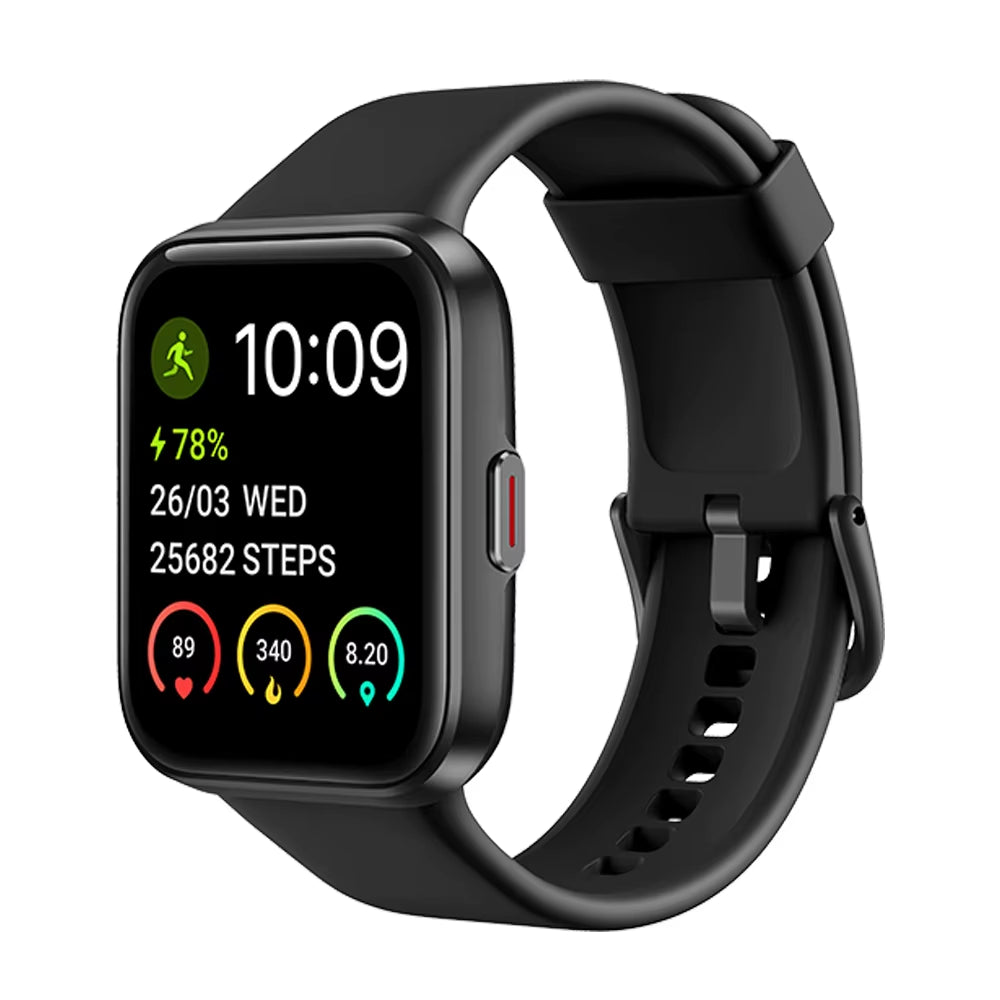 ID208 BT Smartwatch Alexa Voice Blood Oxygen Heart Rate Sport Fitnes 1.69" Waterproof 300Mah for Xiaomi Realme Smartphone