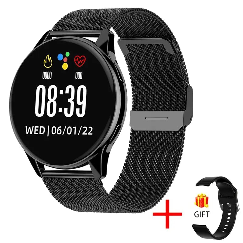 Men's and Women's Smartwatch with Heart Rate and Blood Pressure Monitoring, Bluetooth Calling, IP67 Waterproof Design