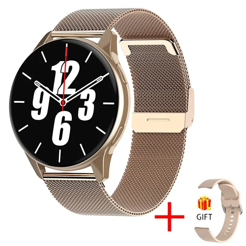 Men's and Women's Smartwatch with Heart Rate and Blood Pressure Monitoring, Bluetooth Calling, IP67 Waterproof Design