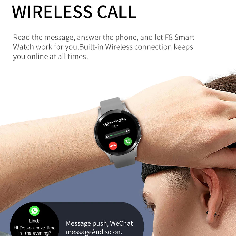 2024 Bluetooth Call Smart Watch 6 Pro – 1.32” Display, Custom Dials, and Advanced Health Monitoring for Men & Women