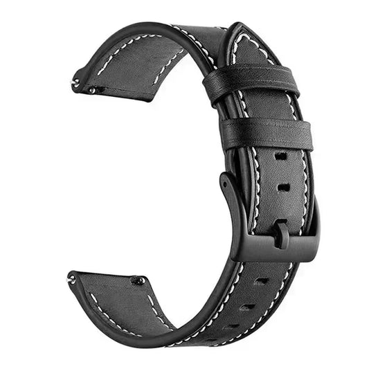 Leather Strap Watchband for Huawei Watch GT 5 46Mm Smart Wriststrap Quick Releas Bracelet for Huawei GT5 46Mm Accessories