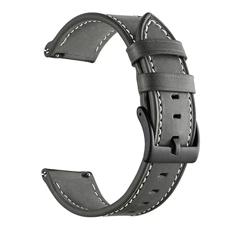 Leather Strap Watchband for Huawei Watch GT 5 46Mm Smart Wriststrap Quick Releas Bracelet for Huawei GT5 46Mm Accessories