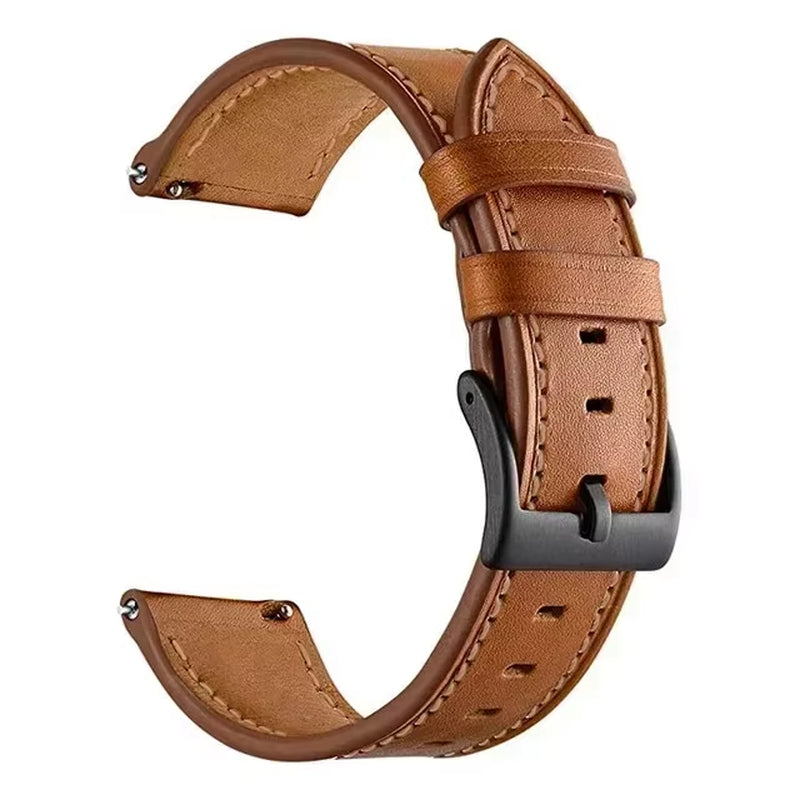 Leather Strap Watchband for Huawei Watch GT 5 46Mm Smart Wriststrap Quick Releas Bracelet for Huawei GT5 46Mm Accessories