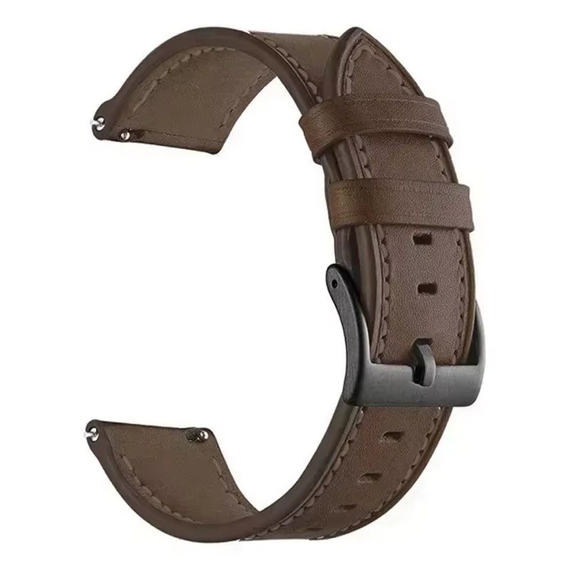 Leather Strap Watchband for Huawei Watch GT 5 46Mm Smart Wriststrap Quick Releas Bracelet for Huawei GT5 46Mm Accessories